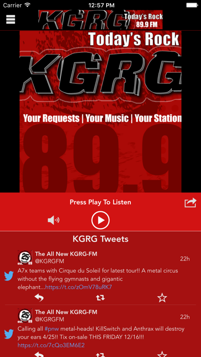 How to cancel & delete KGRG-FM Today's Rock from iphone & ipad 1