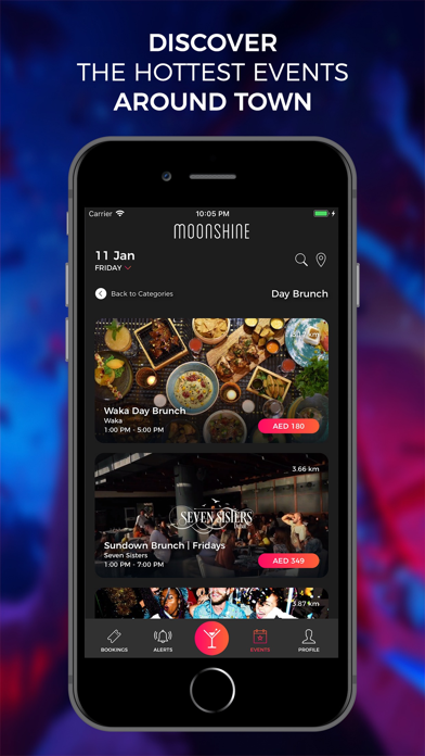Moonshine App: Nightlife Guide screenshot