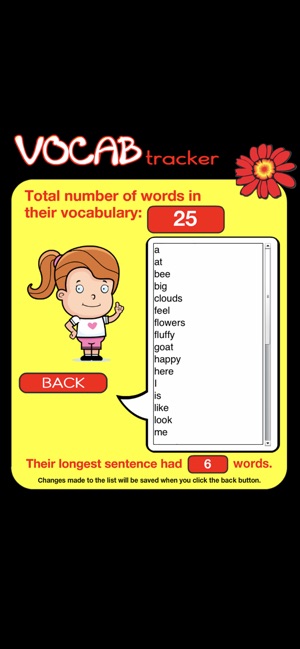 Vocabulary Tracker