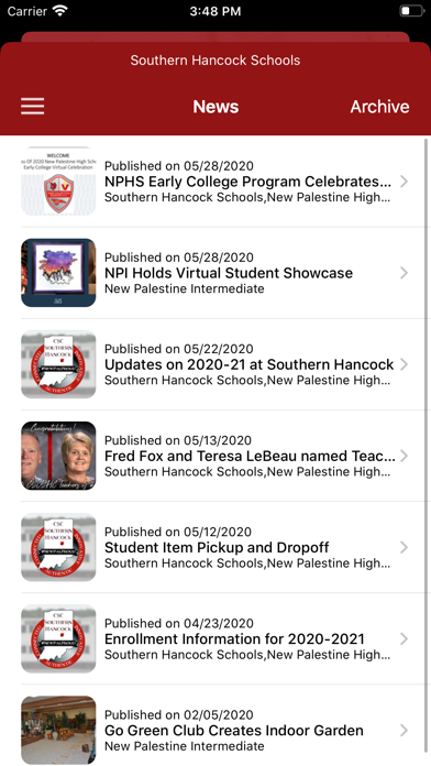 How to cancel & delete Southern Hancock Schools from iphone & ipad 3