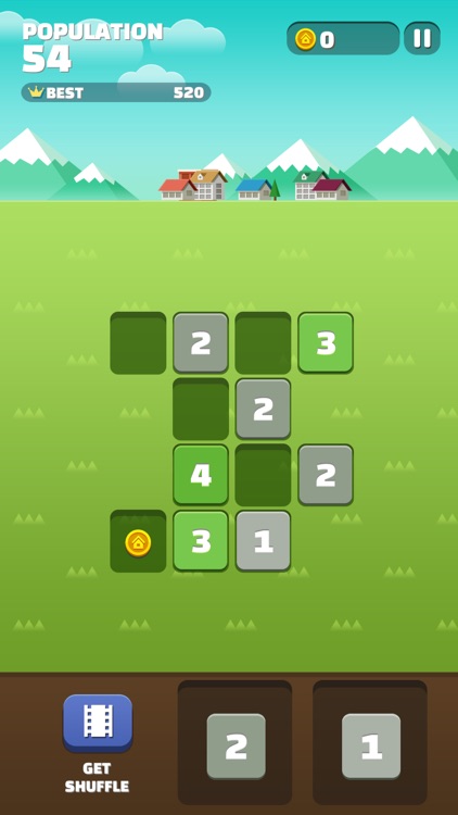 My Little Town : Number Puzzle