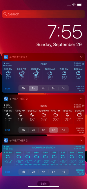 Alpha Weather Today Widgets(圖2)-速報App