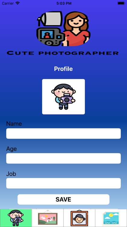 Cute Photographer