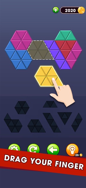 Triangle Puzzle - Block Hexa(圖1)-速報App