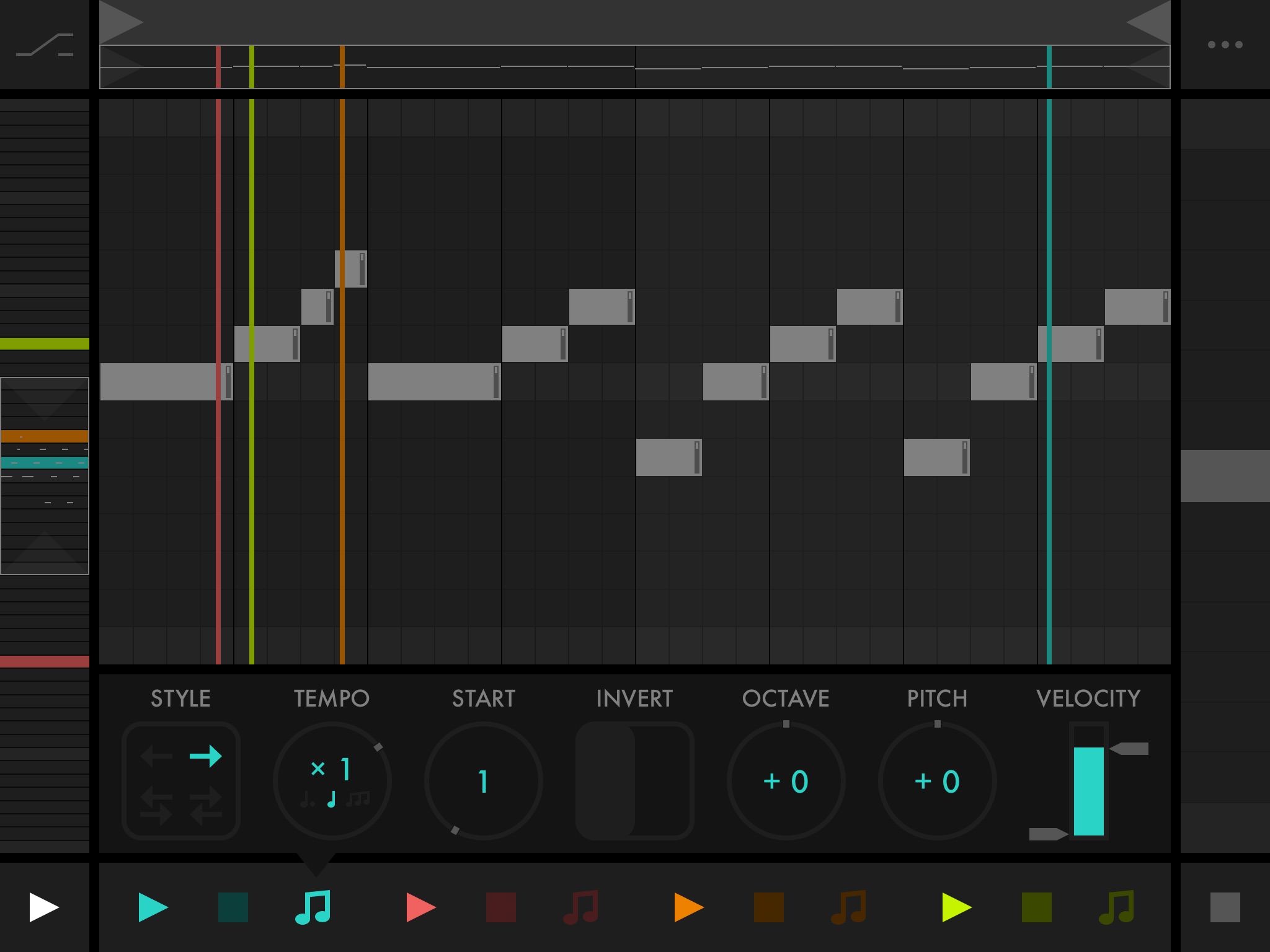 Fugue Machine : MIDI Sequencer screenshot 3