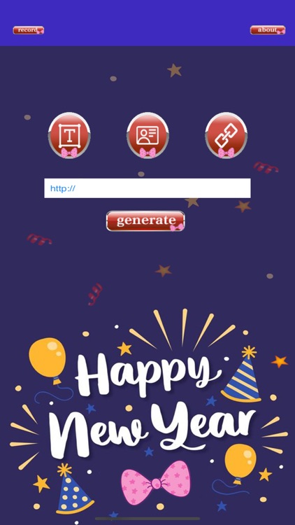 Happy QR code generation