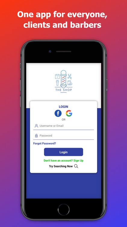 The Shop App - Barber Booking
