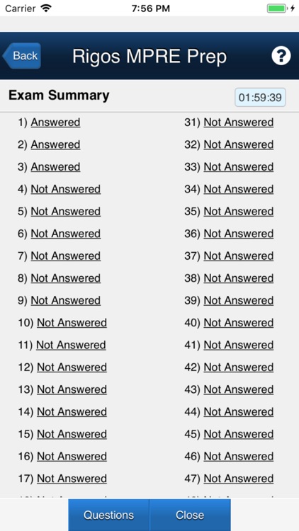 Rigos MPRE Prep screenshot-3