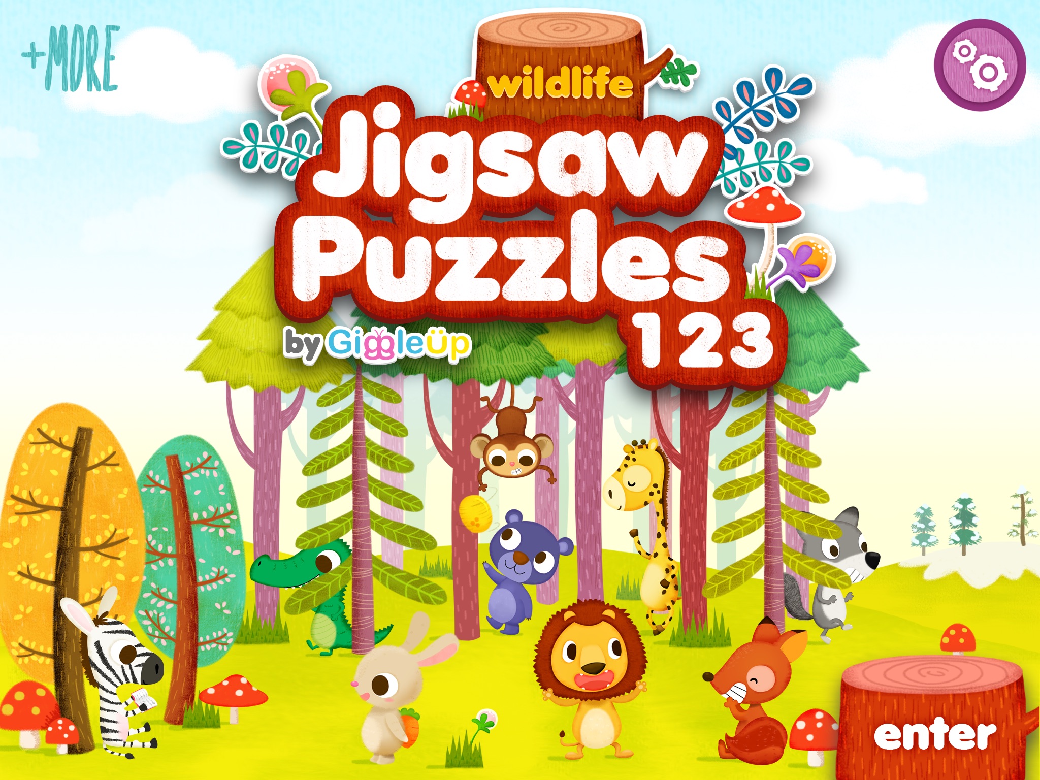 Wildlife Jigsaw Puzzles iPad screenshot 2