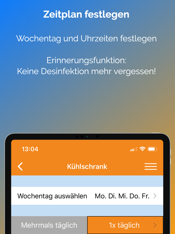 Desinfektionsassistent