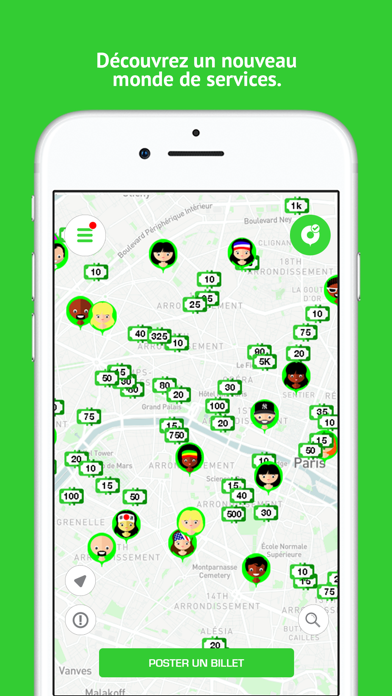 Screenshot #1 pour NOWSNAPP: Services instantanés