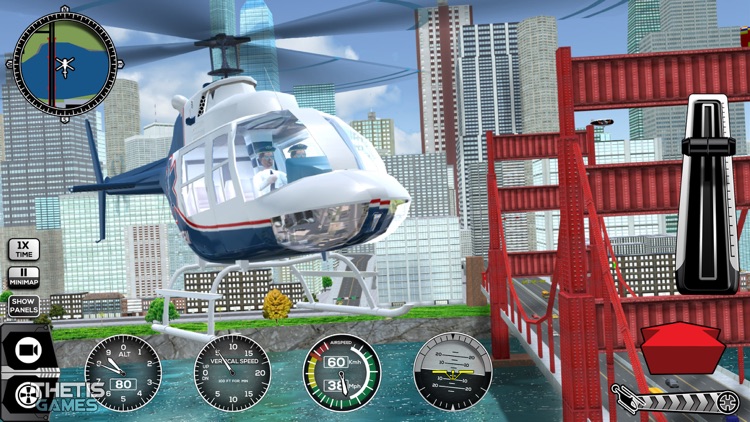 Helicopter Simulator 2017 screenshot-3