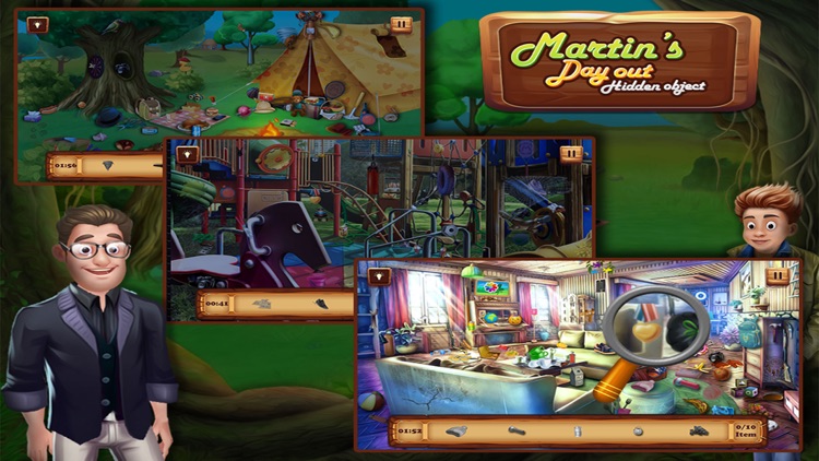 Martin's Day Out Hidden Object screenshot-4