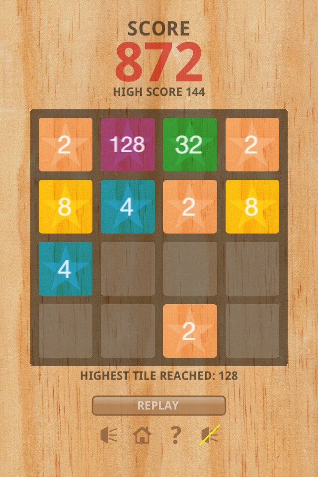 2048 Number Saga Game screenshot 3