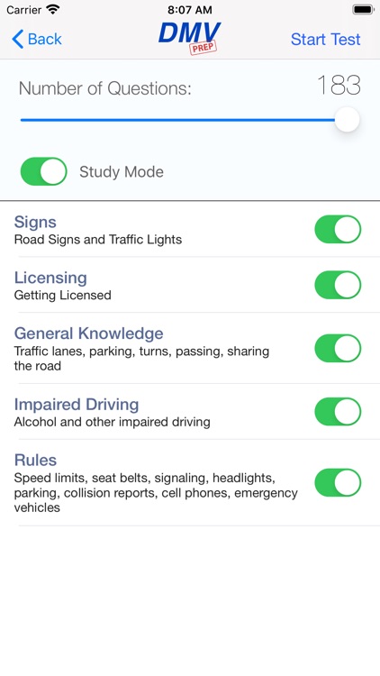 Washington DMV Test Prep