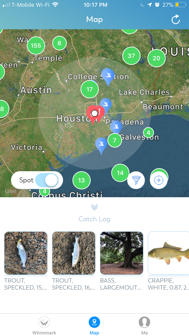 Whimmark – fishing social app screenshot 10