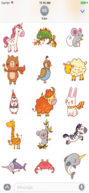 Sticker Me: Colorful Animals(圖2)-速報App