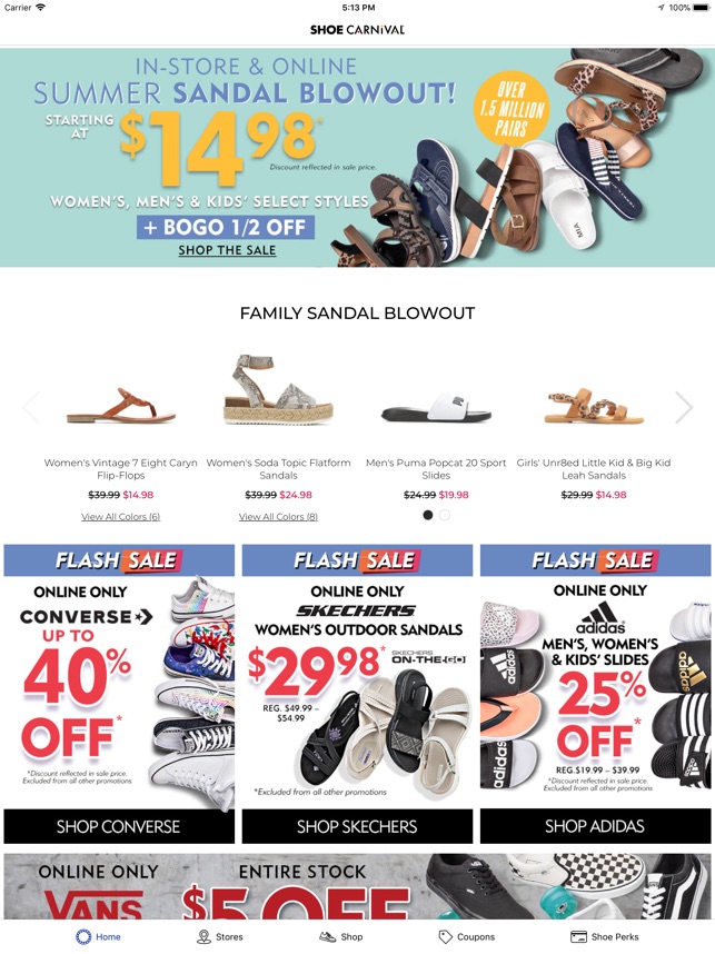 track my shoe carnival order