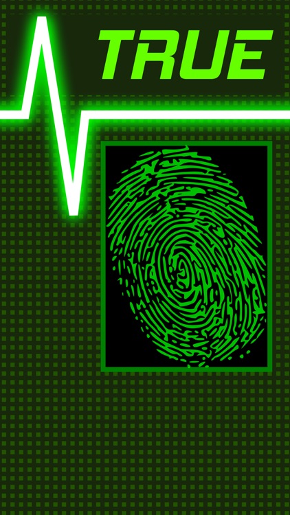 Lie Detector Fingerprint Touch