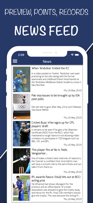 Live Cricket Scores and News(圖4)-速報App