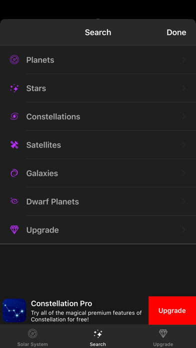 Starry Night Sky Constellation screenshot 4