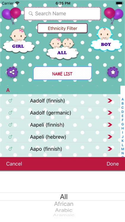 Baby Names Dictionary screenshot-4