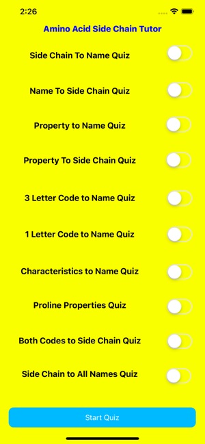 Amino Acid Side Chain Tutor(圖1)-速報App