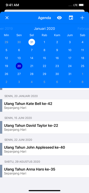 Kalender Indonesia 2020 2021 Di App Store