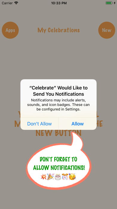 How to cancel & delete More to Celebrate from iphone & ipad 1