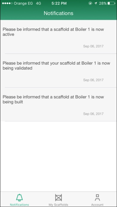 Lafarge Scaffolds App screenshot 2