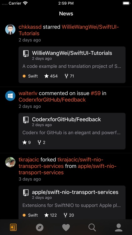 Coderx for GitHub screenshot-3