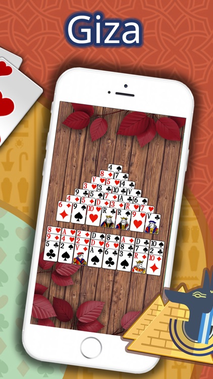 Pyramid Solitaire 3 in 1