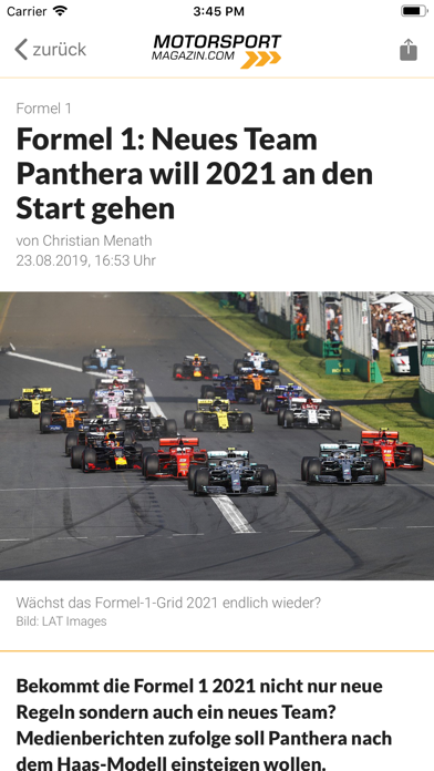 Motorsport Magazin: Formel 1 screenshot 3