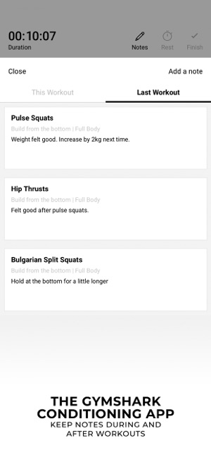 Gymshark Gym Workout Planner Im App Store