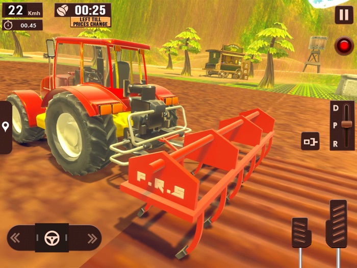 Farming Tractor Heavy Duty 3D