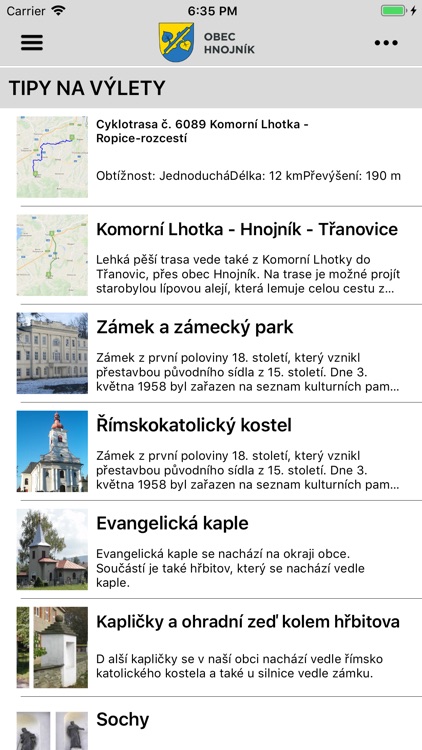 Obec Hnojník screenshot-6