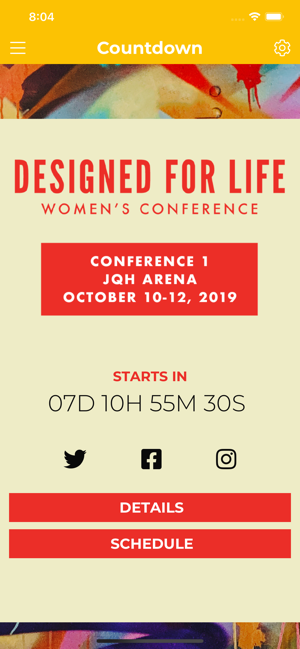 Designed for Life Conference(圖2)-速報App