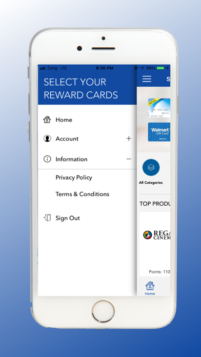 Select Your Reward Cards screenshot 3