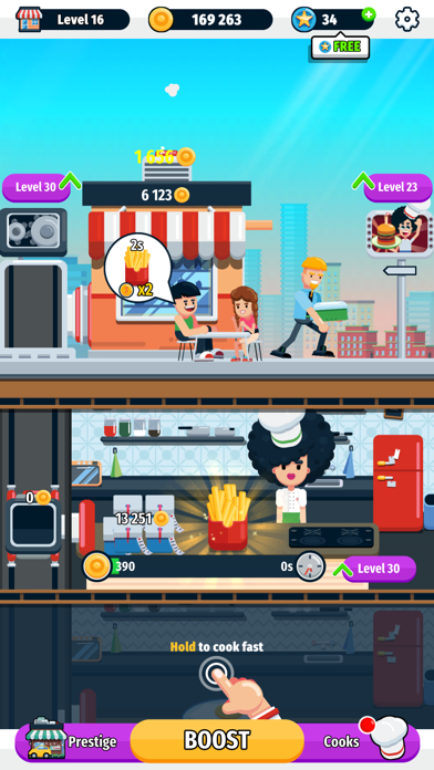 Idle Food Empire screenshot 2