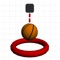 Simply swipe to cut the chain and slam dunk the ball in the hoop