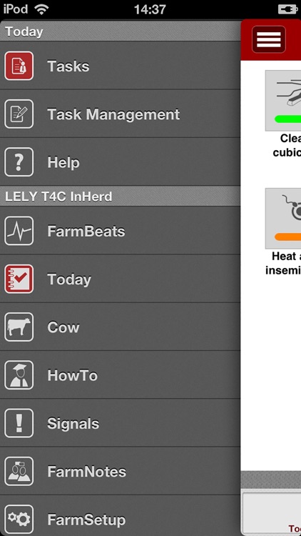 Lely T4C InHerd - Today