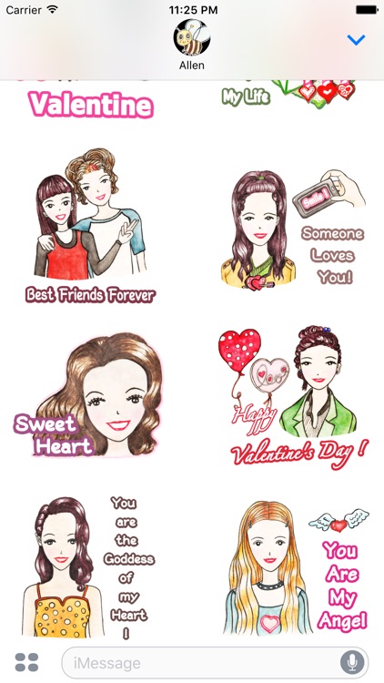 Come On Girls Holiday Stickers screenshot-4