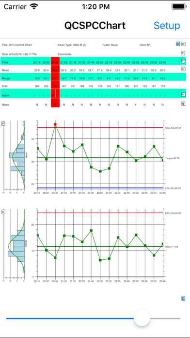 How to cancel & delete QC SPC Chart from iphone & ipad 1