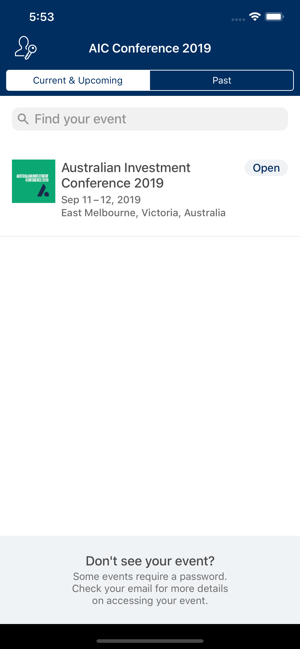 AIC Conference 2019(圖2)-速報App