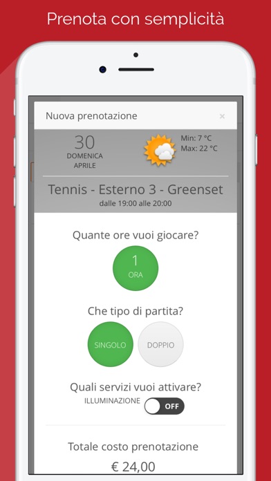 Tennis Club Lecco screenshot 2