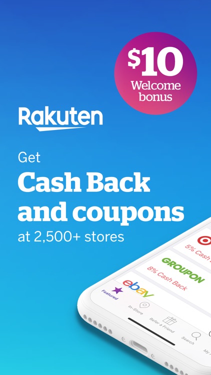 Rakuten Ebates - Cash Back App screenshot-0