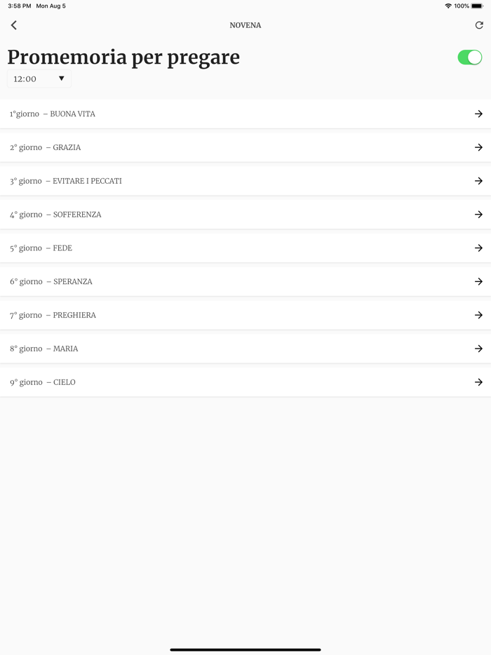 La Novena del Padre Venanzio