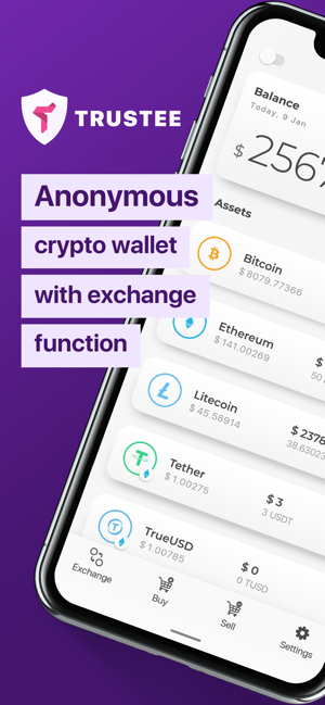 Trustee Wallet bitcoin wallet