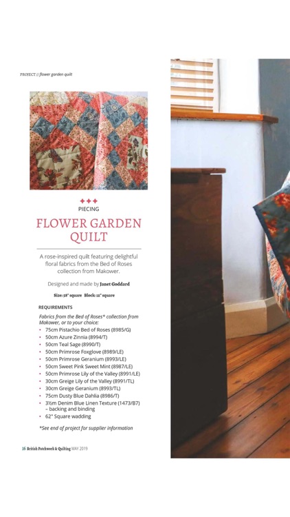 Patchwork and Quilting