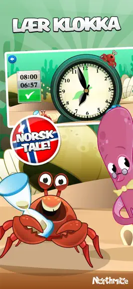 Game screenshot Lær klokken med Miniklubb mod apk